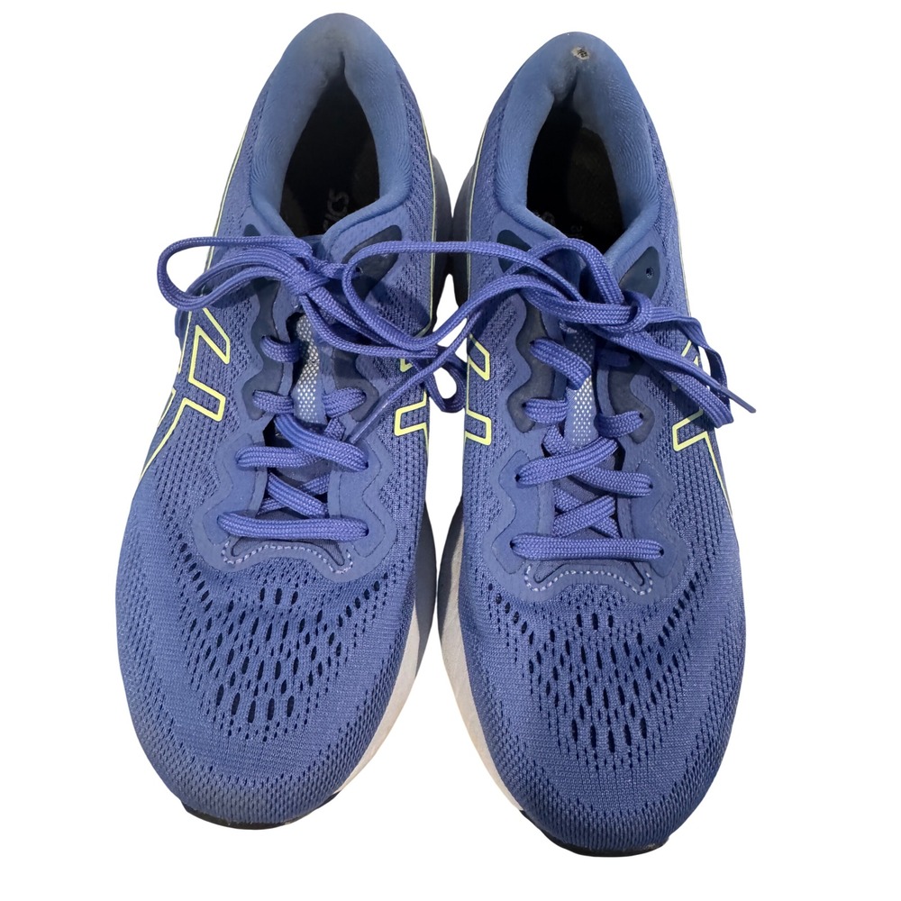 ASICS Gel-Pulse 15 Blue Lime Running Shoes 1012B593 Womens 6.5